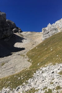 Montée vers le Col du Rasoir