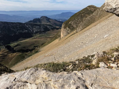 Vu depuis le Col du Rasoir